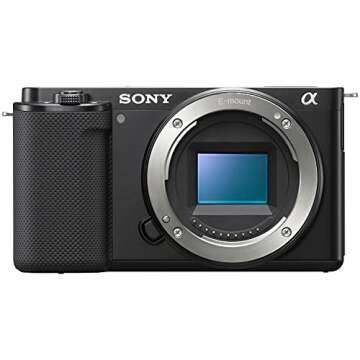 Sony ZV-E10 Mirrorless Vlog Camera Bundle with Accessories