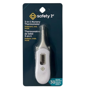 Safety 1st 3-in-1 Nursery Thermometer for Precise Readings