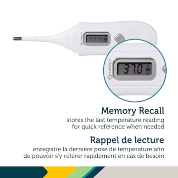 Safety 1st 3-in-1 Nursery Thermometer for Precise Readings