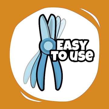 Fiskars Starter Toddler Scissors for Kids 2+ (3-Pack), Small Safety Scissors, Toddler Art Supplies for Back to School