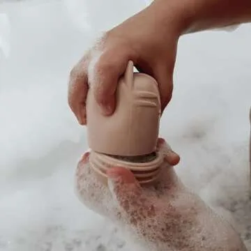 noüka Animals Bath Toy Set | Safe Silicone Fun | 4-Pack