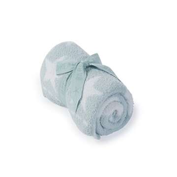 Barefoot Dreams Cozychic Dream Receiving Blanket - Aqua