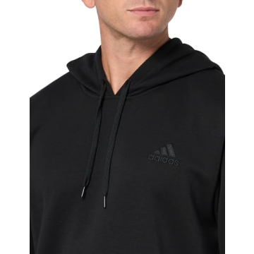 adidas Men's Badge of Sport Fleece Hoodie for Comfort and Style