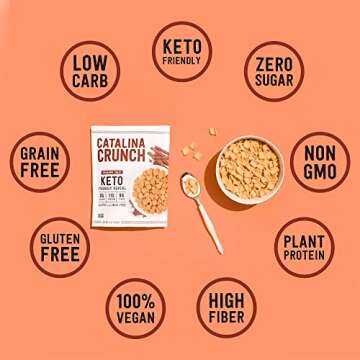 Catalina Crunch Cinnamon Toast Keto Cereal - Healthy Breakfast