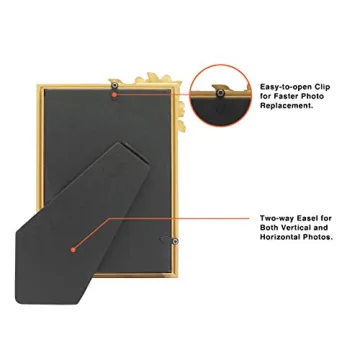 Elegance with Gifty Vintage Photo Frame 4x6