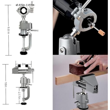 2 in 1 Universal Rotate 360° Table Vise for DIY Enthusiasts
