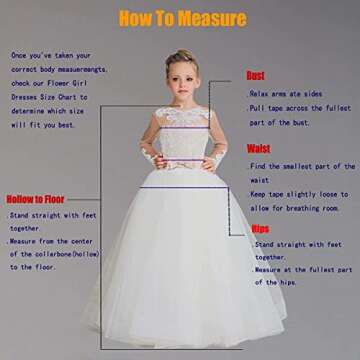 LINGLINGDING Elegant Flower Girl Dress for Wedding Kids Off The Shoulder Lace Appliques Pageant Ball Gowns FS0026 Plum, 6
