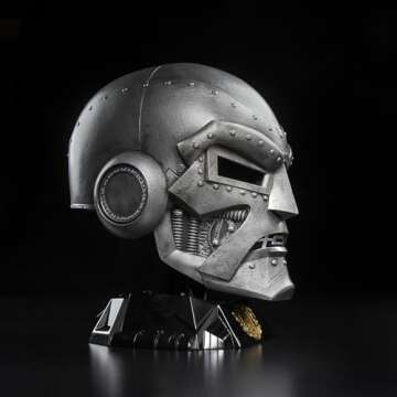 Marvel Legends Series Doctor Doom Premium Roleplay Helmet, Fantastic Four Comics Collectible Gear for Adults