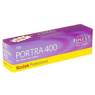 Kodak Color Rol Portra Professional ISO 400, 35mm, 36 Exposures, 3 Pack