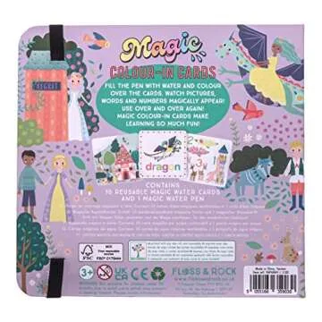 Floss & Rock Fairy Tale Colour Changing Water Pen and 10 Cards for Creative Fun
