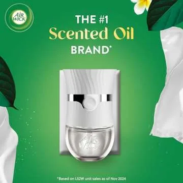 Air Wick Plug in Scented Oil Refill, 10ct, Fresh Linen, Air Freshener, Essential Oils, Eco Friendly ...