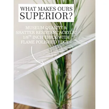 Large Clear Acrylic Weekly Calendar for Home and Office