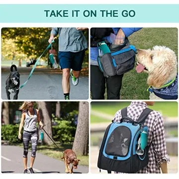 Yicostar Leak Proof Portable Dog Water Bottle for Travel