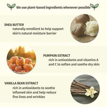 Hempz Body Lotion Limited Edition - Pumpkin Spice & Vanilla Chai Daily Moisturizing Cream, Shea Butter Hand and Body Moisturizer - Hemp Lotion - Skin Care Products, Hemp Seed Oil - 17 oz.