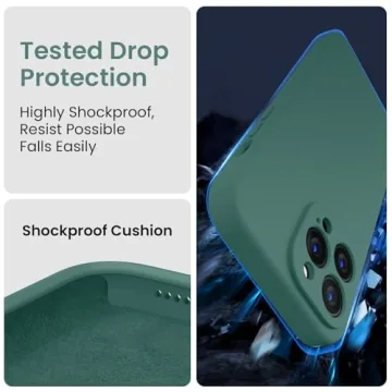 FireNova Silicone Case for iPhone 14 Pro with Protectors