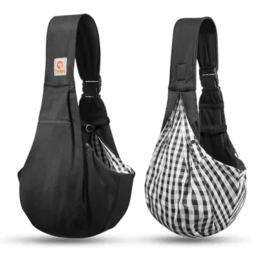 TOMKAS Small Dog Sling Carrier - Safety & Comfort in Style