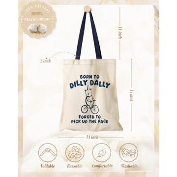 Miss Adola Canvas Tote Bag - Stylish & Durable for Everyday Use