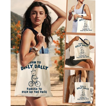 Miss Adola Canvas Tote Bag - Stylish & Durable for Everyday Use