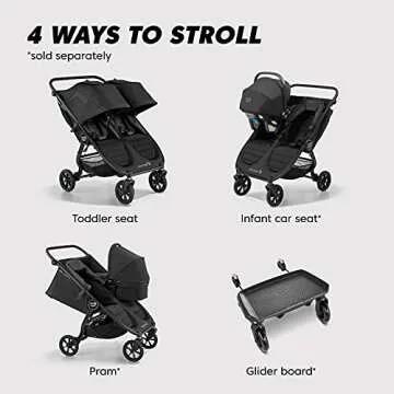 Baby Jogger City Mini GT2 All-Terrain Double Stroller