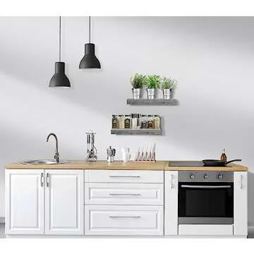 Sorbus Floating Shelves - Stylish Wall Storage Solution