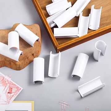 Jetec 64 PVC Greenhouse Clamps - Durable & Versatile