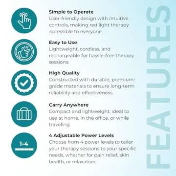 Norelie RedRevive Cold Laser Therapy Wand for Pain Relief