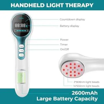 Norelie RedRevive Cold Laser Therapy Wand for Pain Relief
