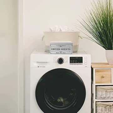 Rustic Farmhouse Dryer Sheet Holder for Laundry Space