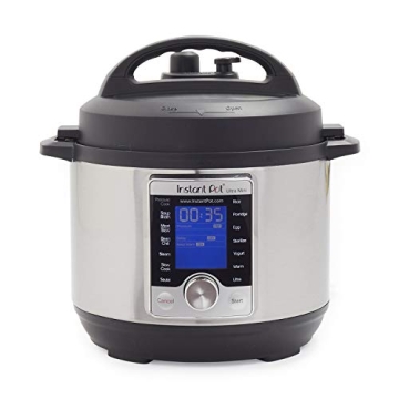 Compact Instant Pot Ultra 3 Qt Multi- Use Pressure Cooker