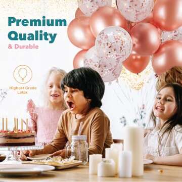 Elegant Rose Gold Balloons for All Occasions - Dandy Decor