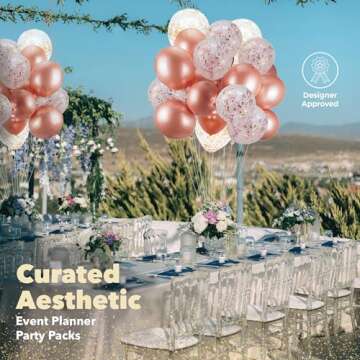 Elegant Rose Gold Balloons for All Occasions - Dandy Decor