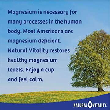 Natural Vitality Calm PLUS Calcium in Raspberry Lemon