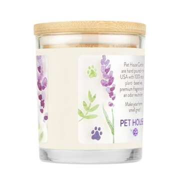 One Fur All 100% Natural Soy Wax Candle - Pet Odor Eliminator