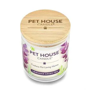 One Fur All Pet Odor Eliminator Candle - 60 Hour Scented Candle