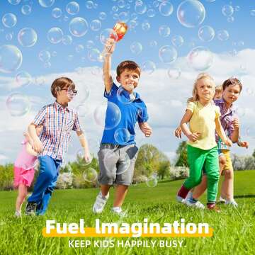 Kids Bubble Machine - 12000+ Bubbles per Minute!