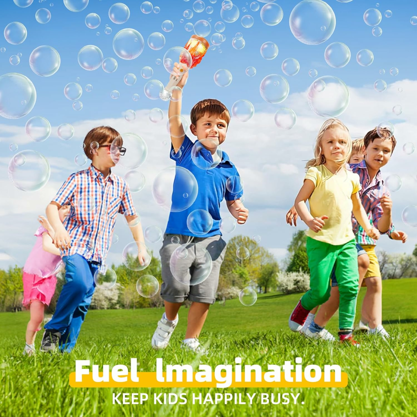 Kids Bubble Machine - 12000+ Bubbles per Minute!