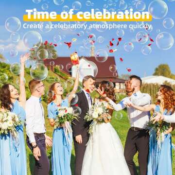 Kids Bubble Machine - 12000+ Bubbles per Minute!