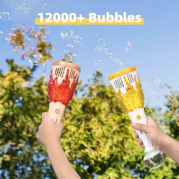 Kids Bubble Machine - 12000+ Bubbles per Minute!