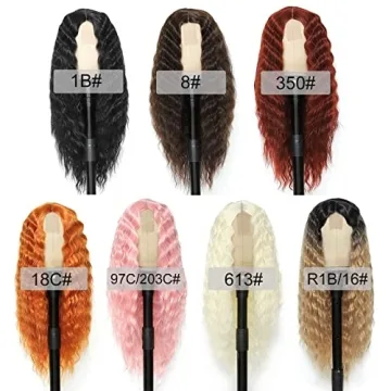 Vibrant 28" Synthetic Curly Wig for Stylish Transformations