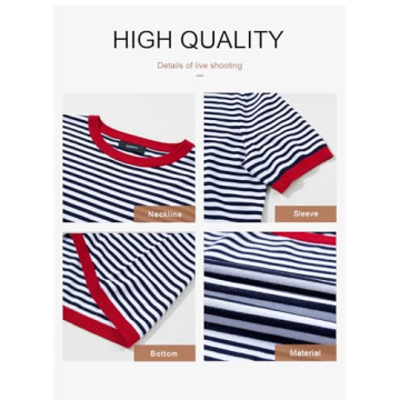 Trendy Dokotoo Women's Crewneck Casual Tops for Any Occasion