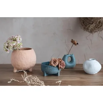 Stylish Creative Co-Op Terra Cotta Vase for Home Decor