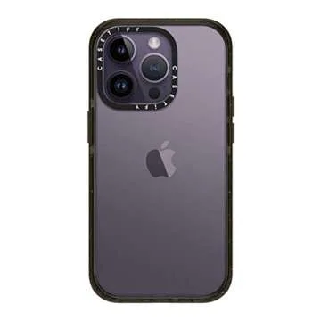 Stylish CASETiFY Impact iPhone 14 Pro Case - Black