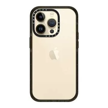 Stylish CASETiFY Impact iPhone 14 Pro Case - Black