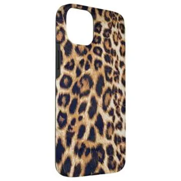 iPhone 15 Plus Leopard GIRL print Case