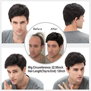 STfantasy Men's Short Wigs for Cosplay and Parties - Natural Look