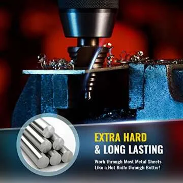 ZELCAN M35 Step Drill Bit with Cobalt Added for Durability