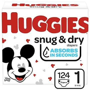 Huggies Snug & Dry Diapers Size 1 – Maximum Protection and Comfort
