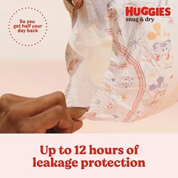 Huggies Snug & Dry Diapers Size 1 for Ultimate Comfort