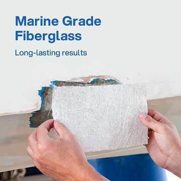 Premium Marine Grade Fiberglass Cloth Roll - 125 sq ft