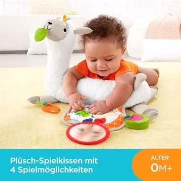 Grow-with-Me Tummy Time Llama for Newborns and Toddlers